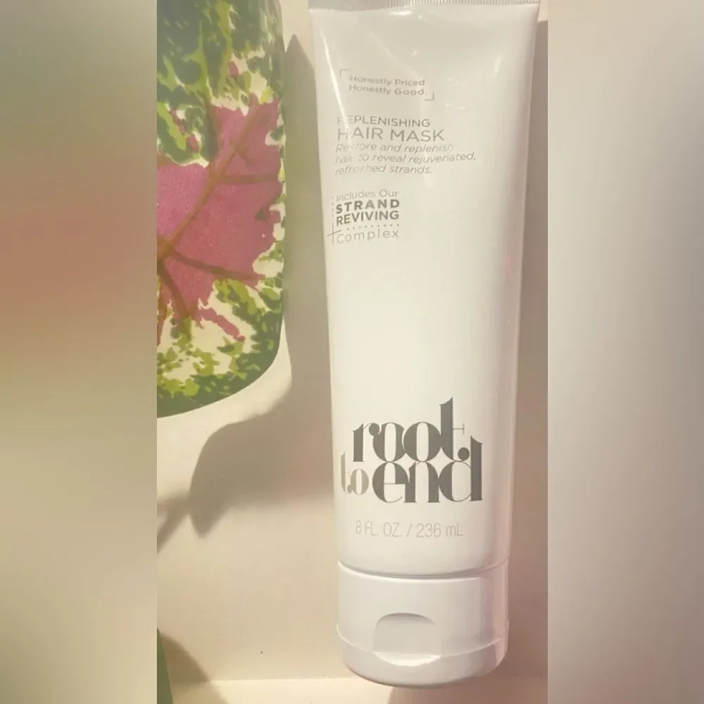 🛍️Root to End Replenishing Hair mask, 8 FL.OZ./236 ml💥